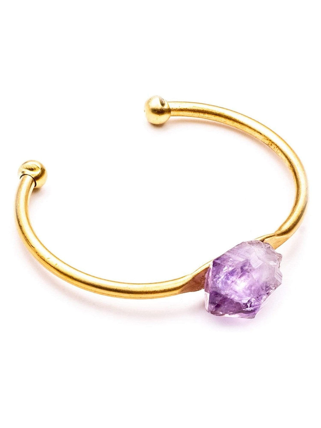 Amethyst Cuff Bracelet - Shamans Market