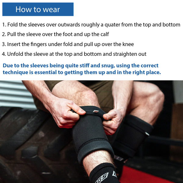 How to wear Murgs knee sleeves