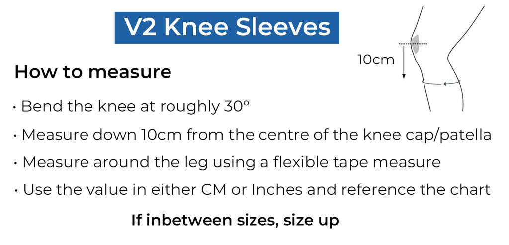 Murgs V2 3mm Knee Sleeves - Black (Pair)