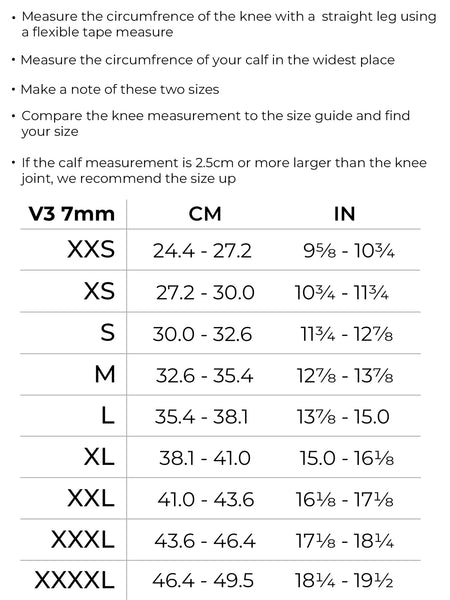 Murgs V3 7mm Size Guide and How to Measure