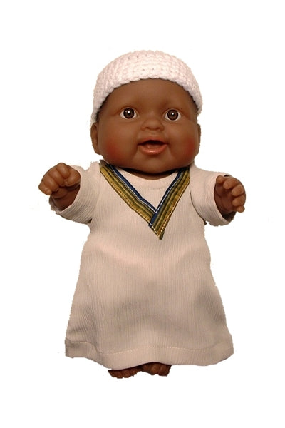 Lots to Love Black Muslim Baby Boy Doll 