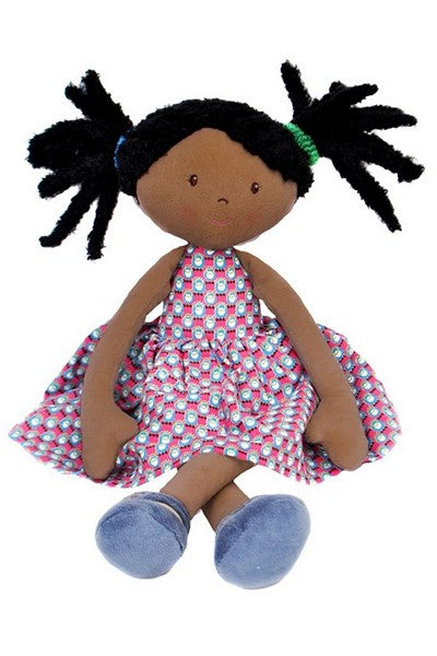 black plush doll