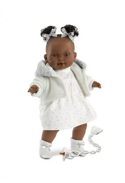 a black baby doll