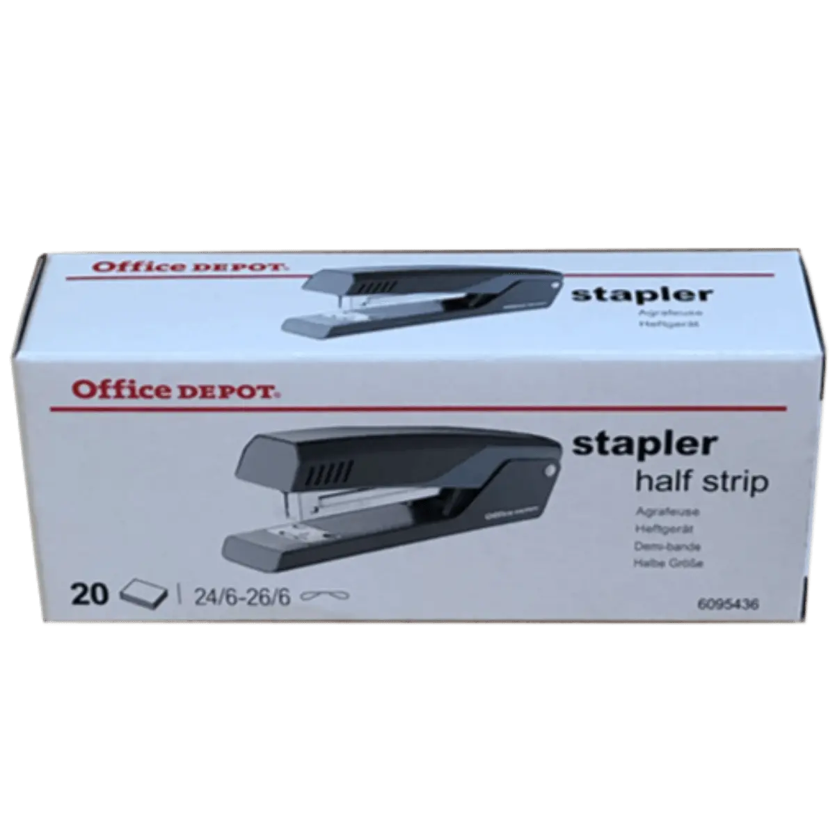 Stapler Half Strip Gunmetal By Office Depot – Pins & Needles