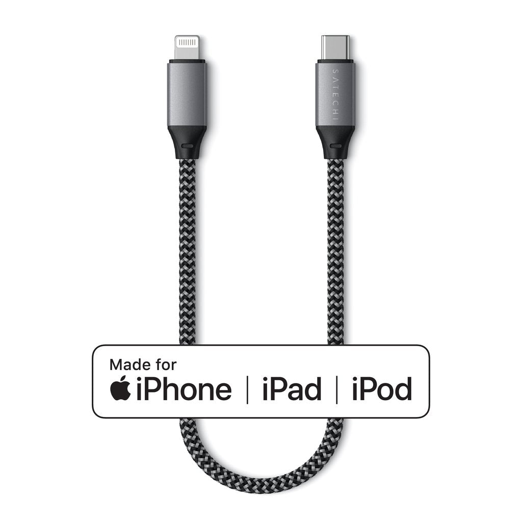 USB-C to Lightning Short Cable - 10 IN (25 CM) | Procraft Supply
