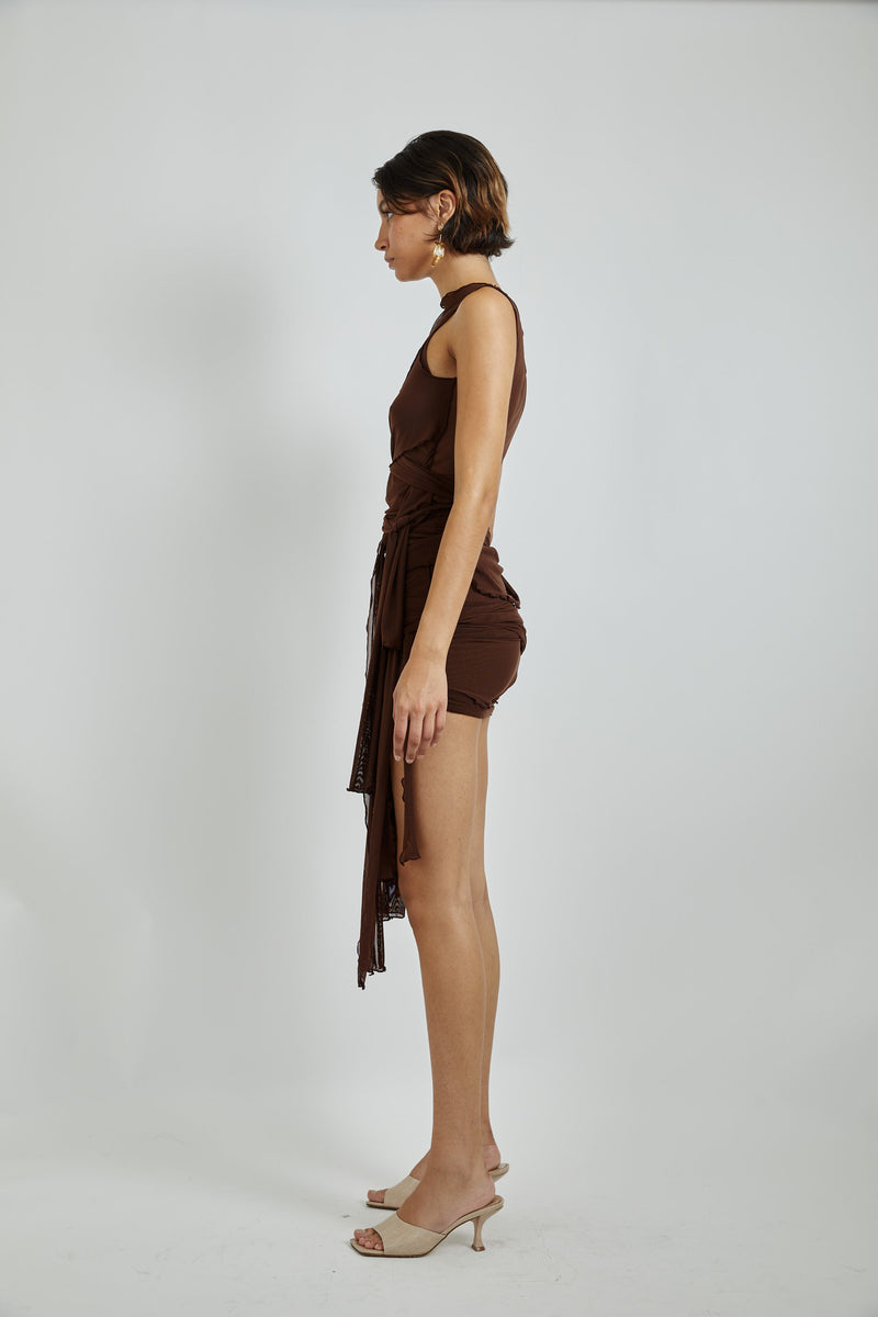 kim shui brown dress,ozcelikorme.com