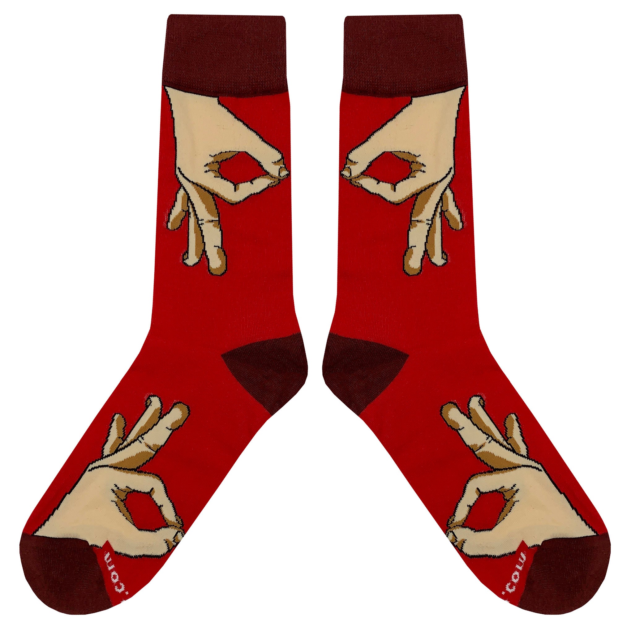 Got Em Red Socks - Fun and Crazy Socks at Sockfly.com