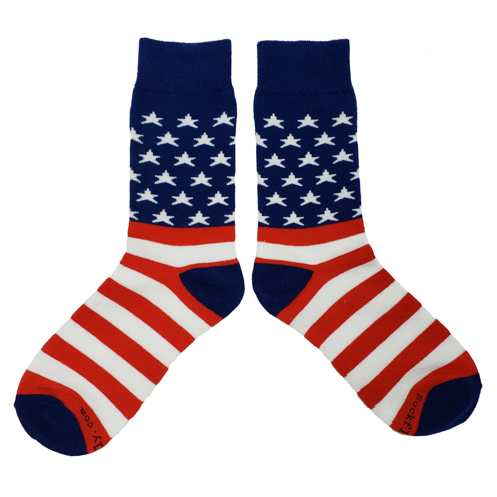 American Flag Socks - Sockfly.com