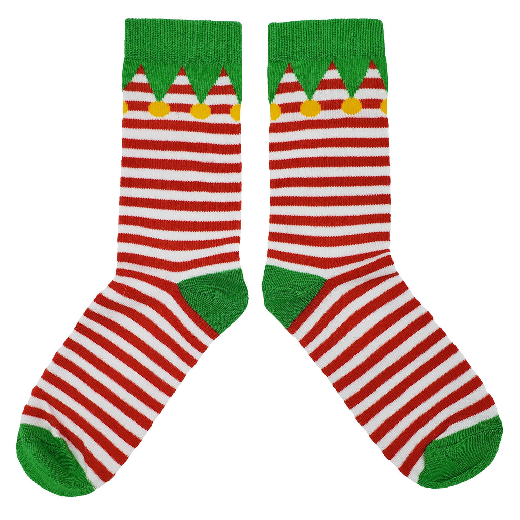 Christmas Elf Socks - Fun and Crazy Socks at Sockfly.com