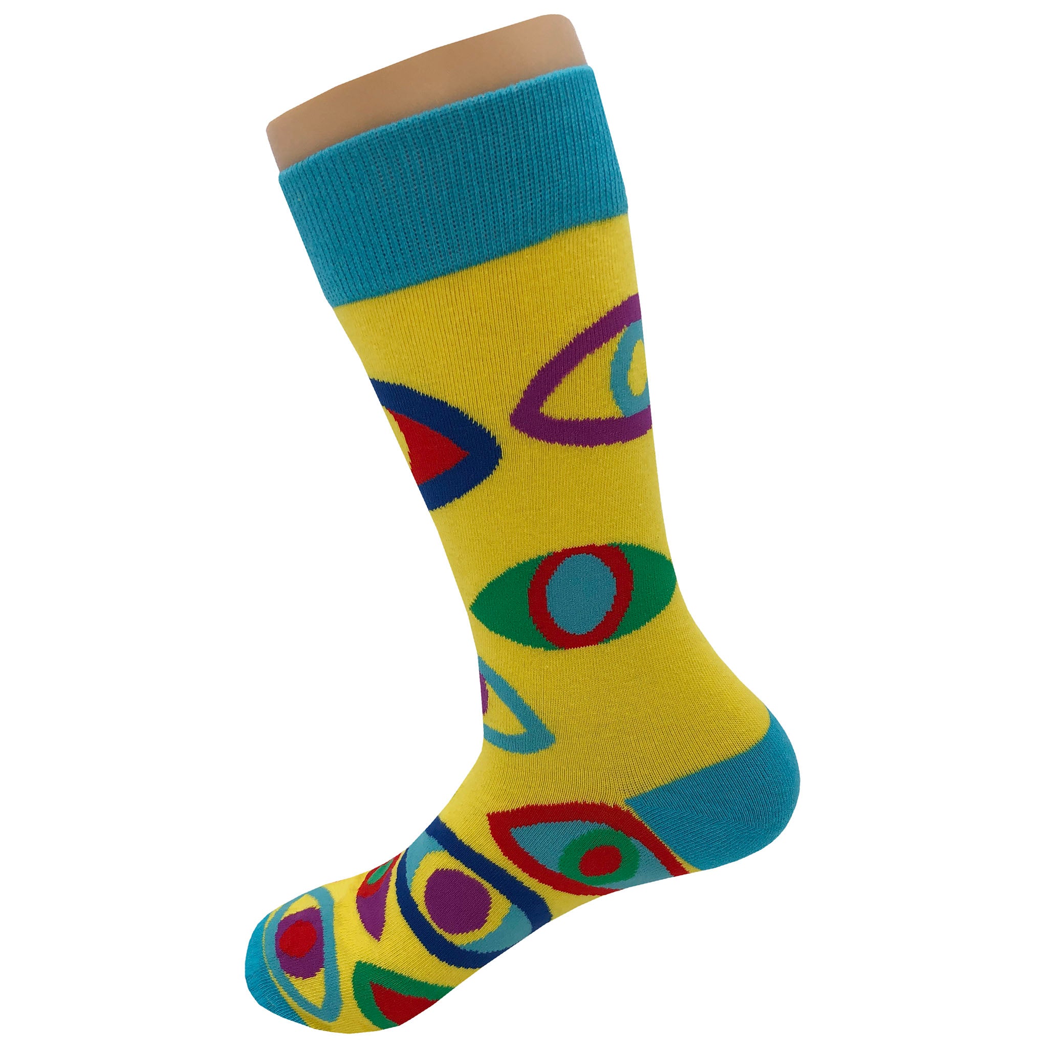 Colorful Eye Socks - Fun and Crazy Socks at Sockfly.com