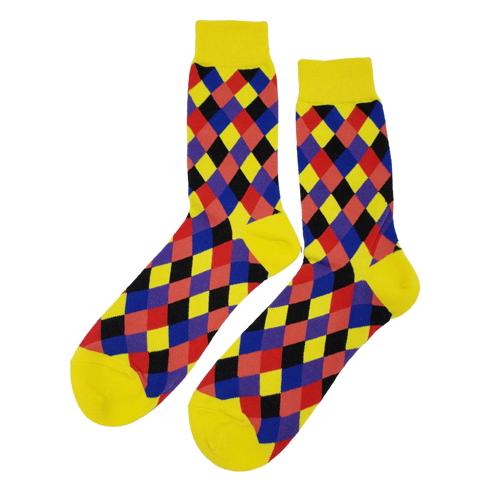 Diamond Fiesta Socks - Fun and Crazy Socks at Sockfly.com