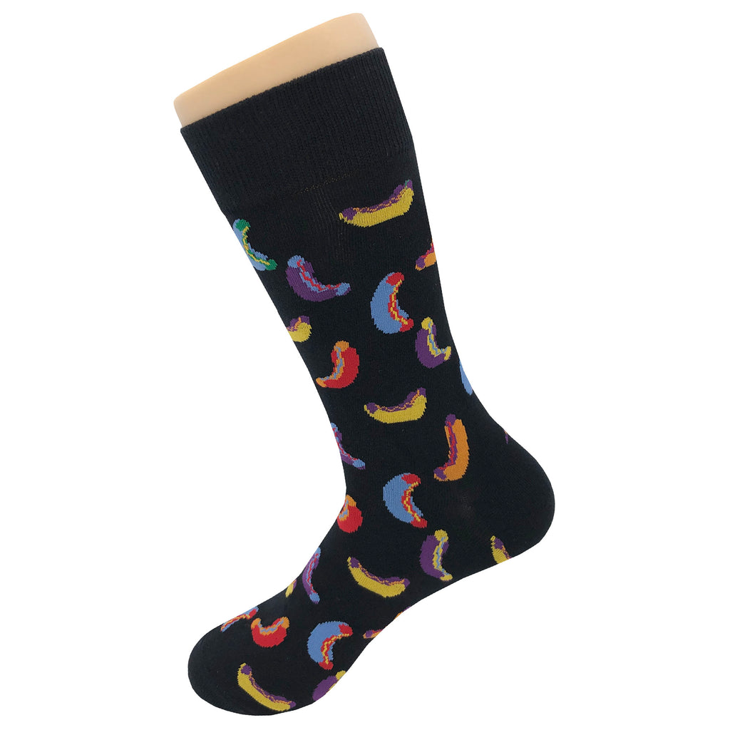Funky Hotdog Socks - Fun and Crazy Socks at Sockfly.com