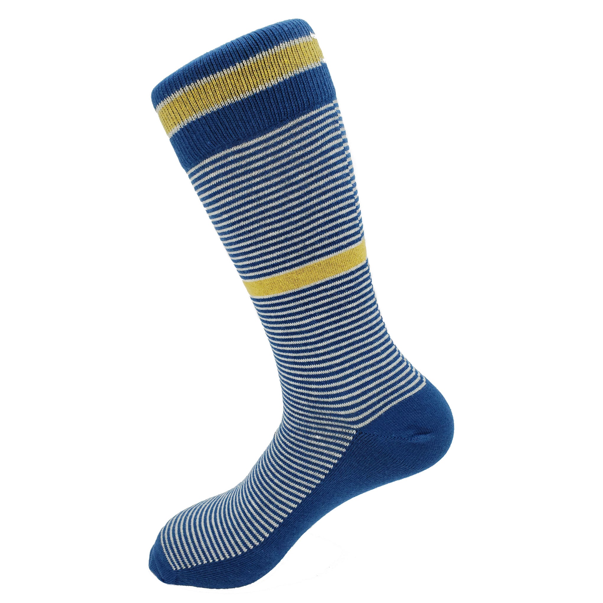 Navy Stripe Socks - Sockfly.com