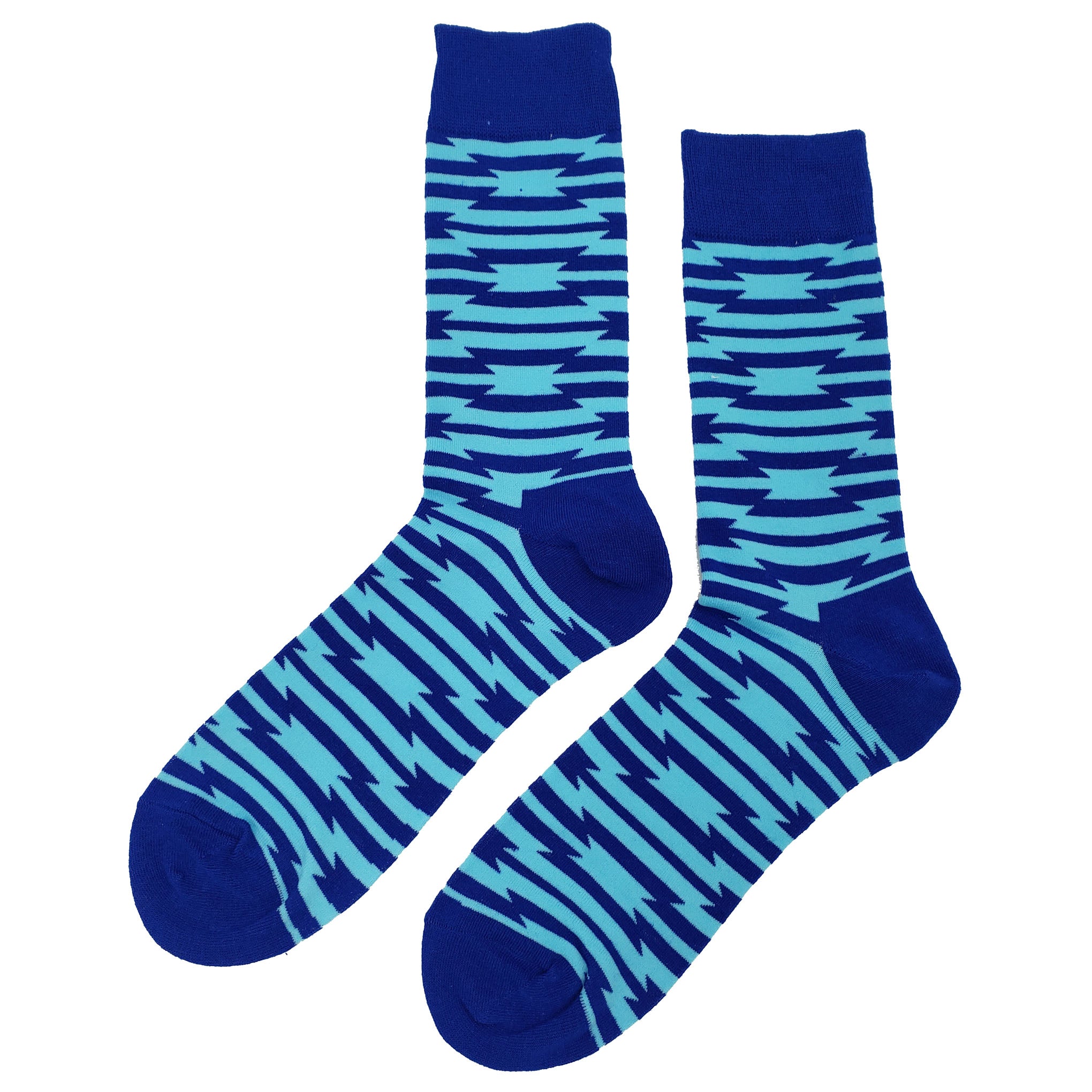 Wacky Blue Socks - Fun and Crazy Socks at Sockfly.com