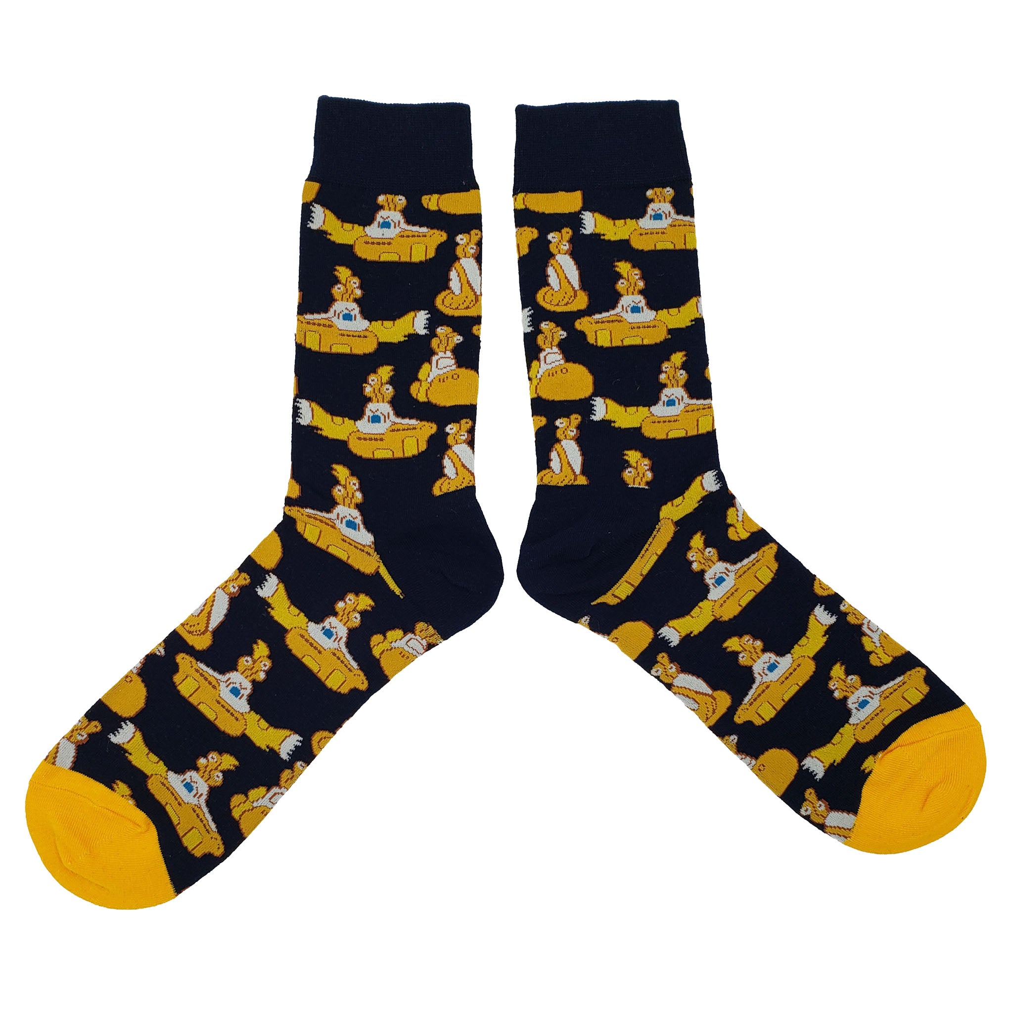 Yellow Submarine Socks - Fun and Crazy Socks at Sockfly.com