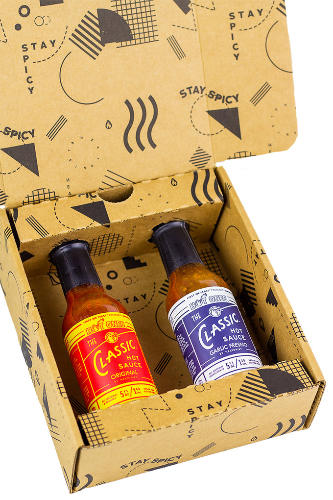 Middellandse Zee Spit Zoeken The Classic Duo Pack | Hot Ones Hot Sauce | HEATONIST