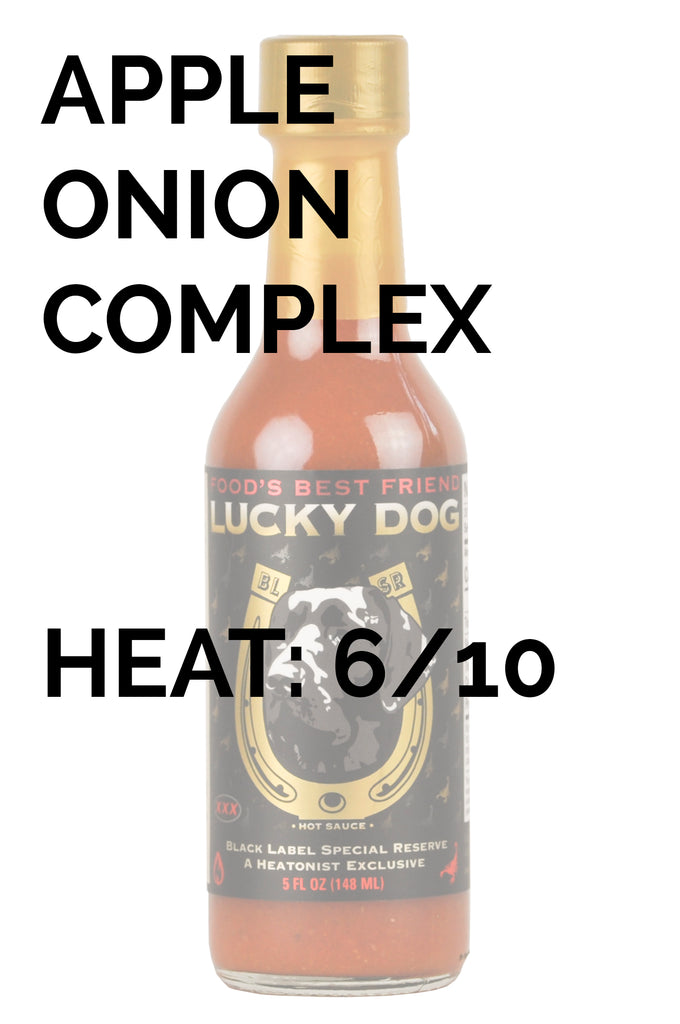 Lucky Dog | Black Label Special Reserve Hot Sauce | HEATONIST