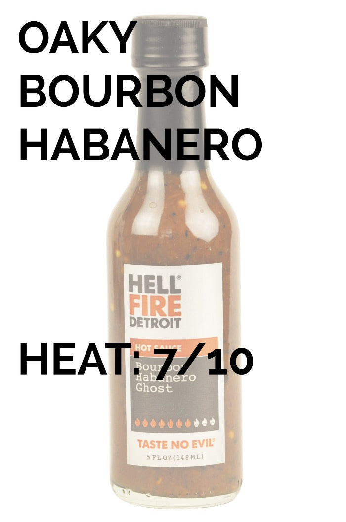 Hell Fire Detroit Bourbon Habanero Ghost Heatonist