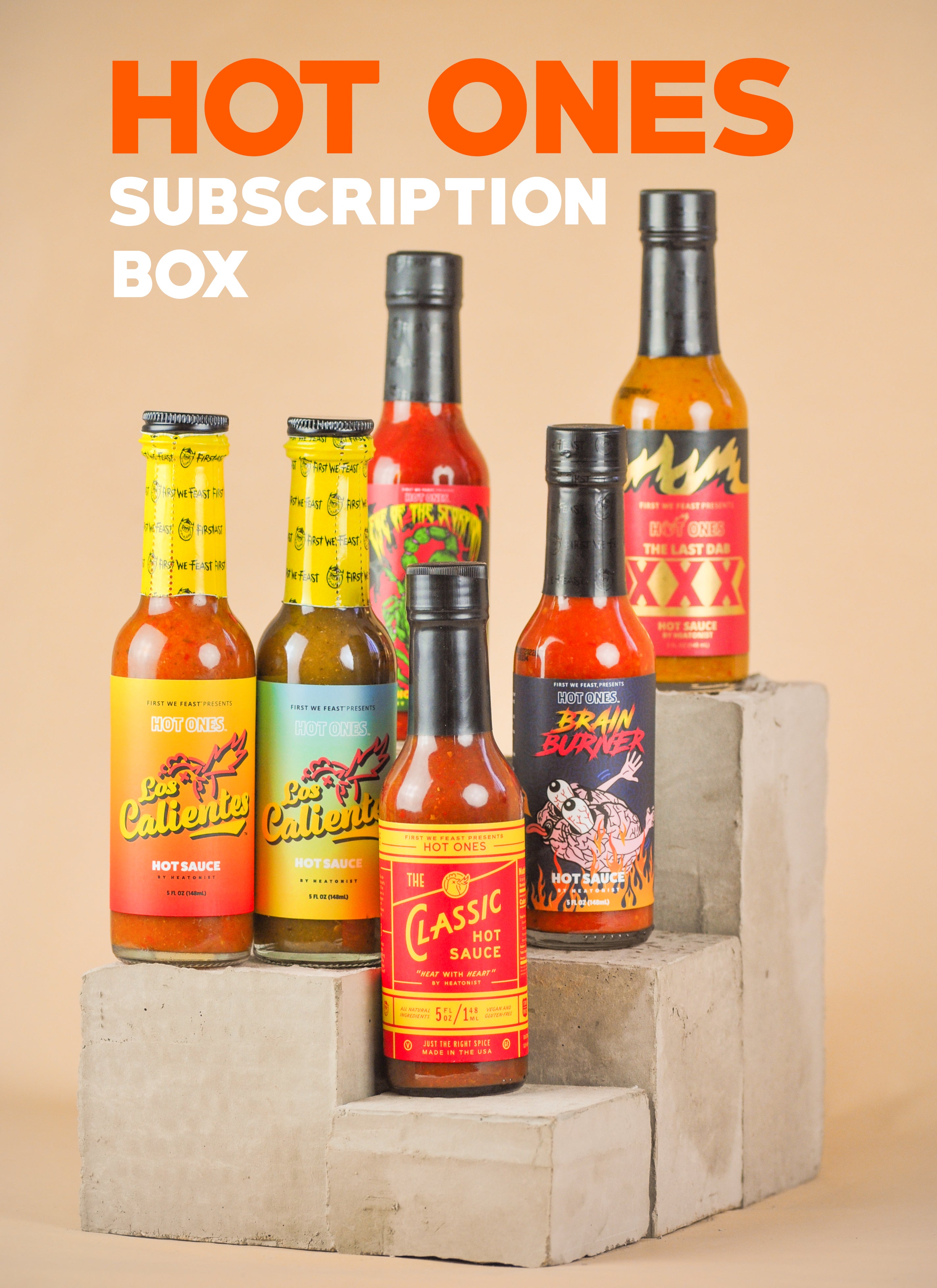 About the Hot Ones Hot Sauce Subscription Box HEATONIST