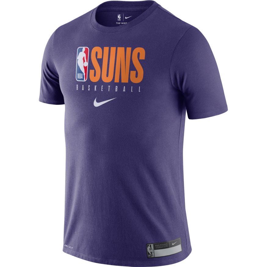 NBA Phoenix Suns Nike Practice FNW Tee - Purple - Shop ...