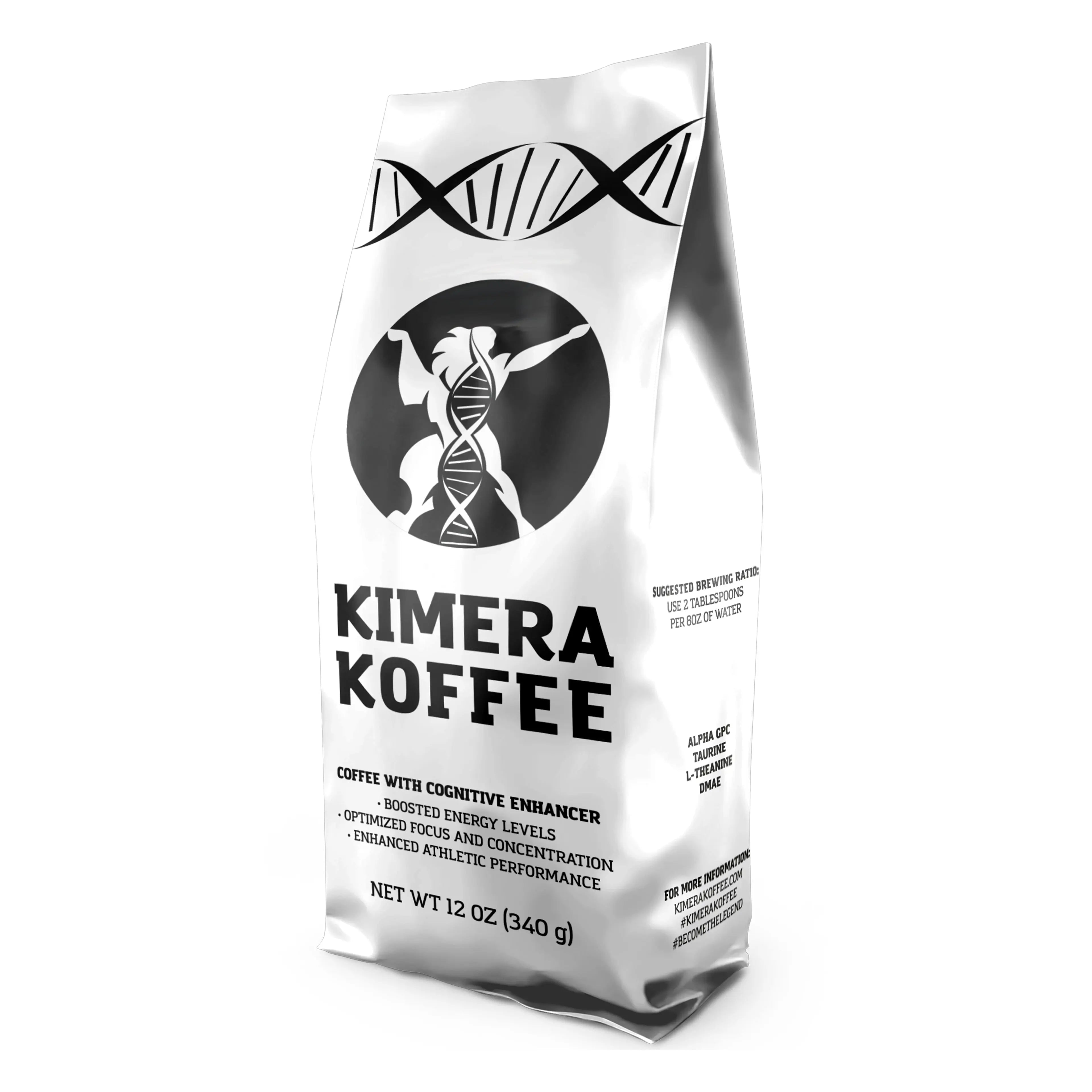 Original Blend Organic Ground Nootropics infused coffee (12oz) - Kimera Koffee product image