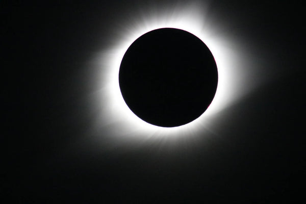 2017 solar eclipse in Madras, Oregon via NASA images