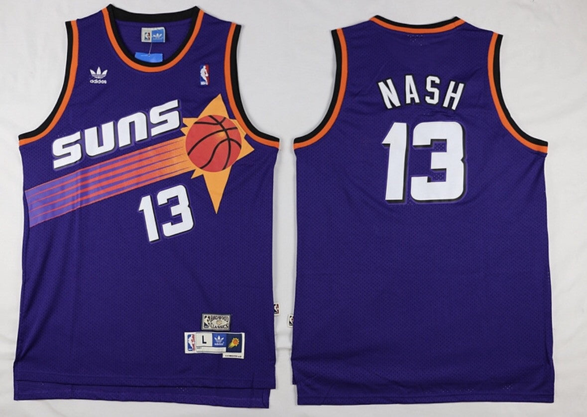 steve nash jersey white