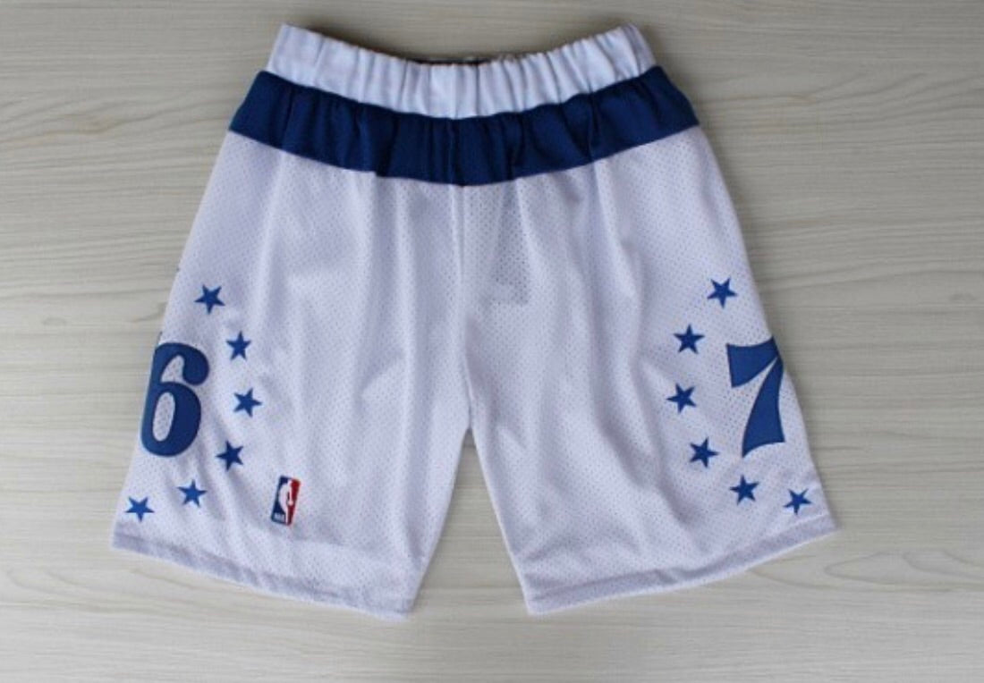 Throwback 76ers Shorts Theplugoutlet