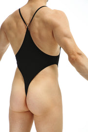 Body Tanga Causson Ciruela Negro