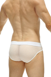 Brief Mega Bulge Durtol White