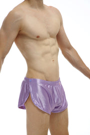 Short Snap PetitQ Satin Lilac