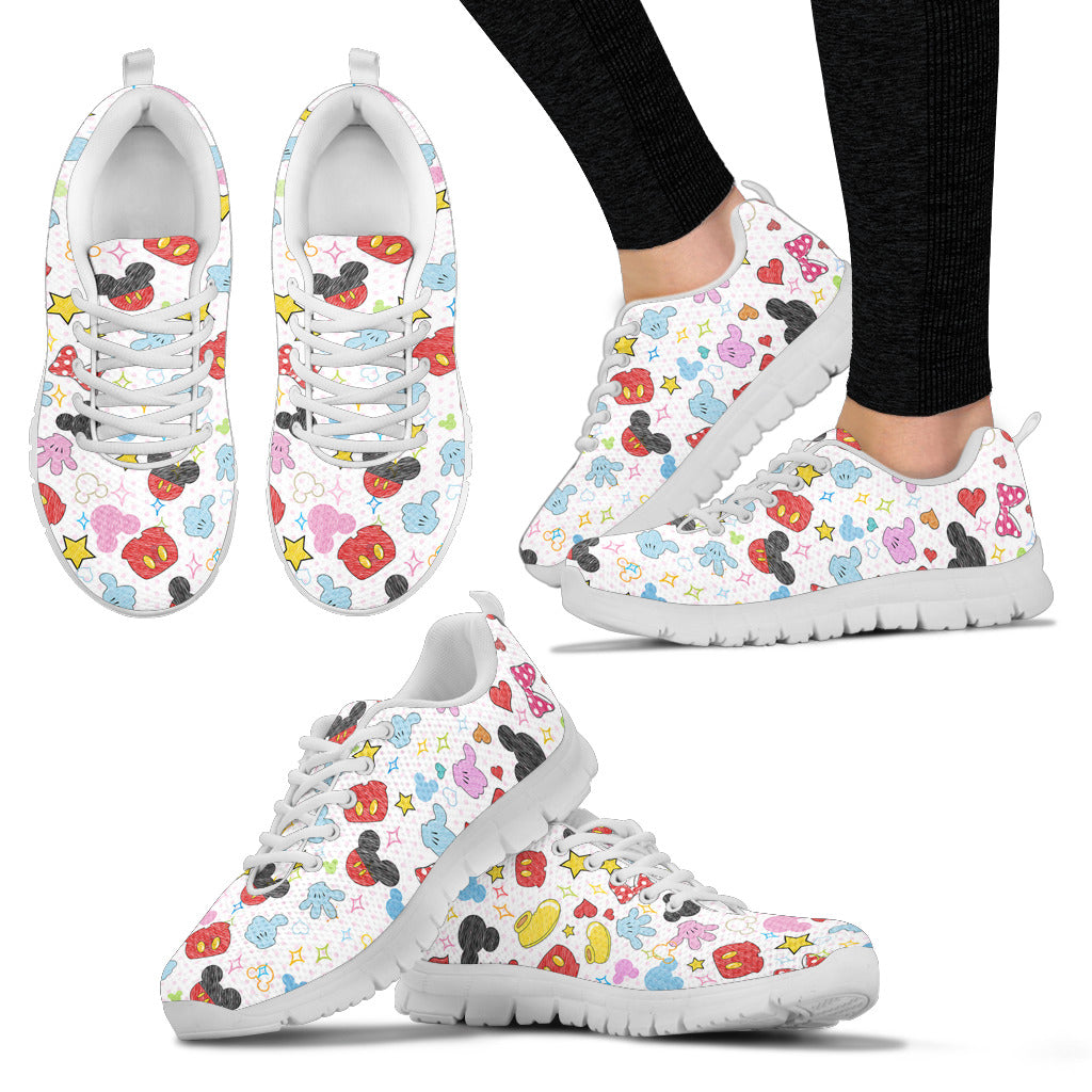 mickey and minnie sneakers