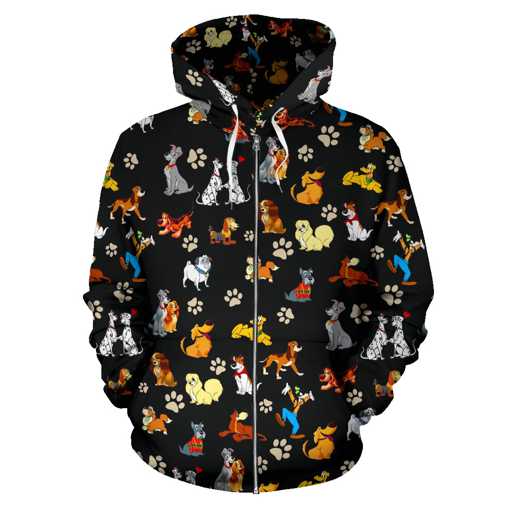 zip up disney hoodie