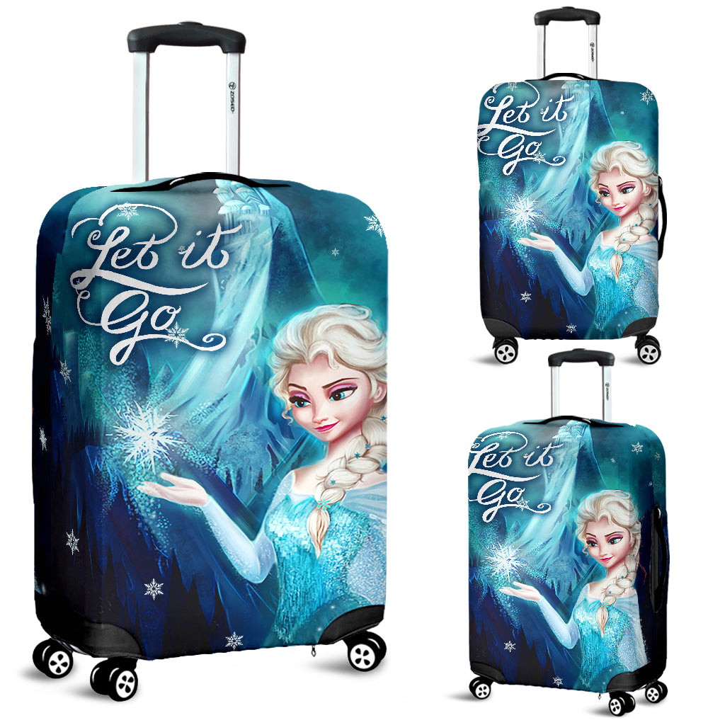 frozen luggage