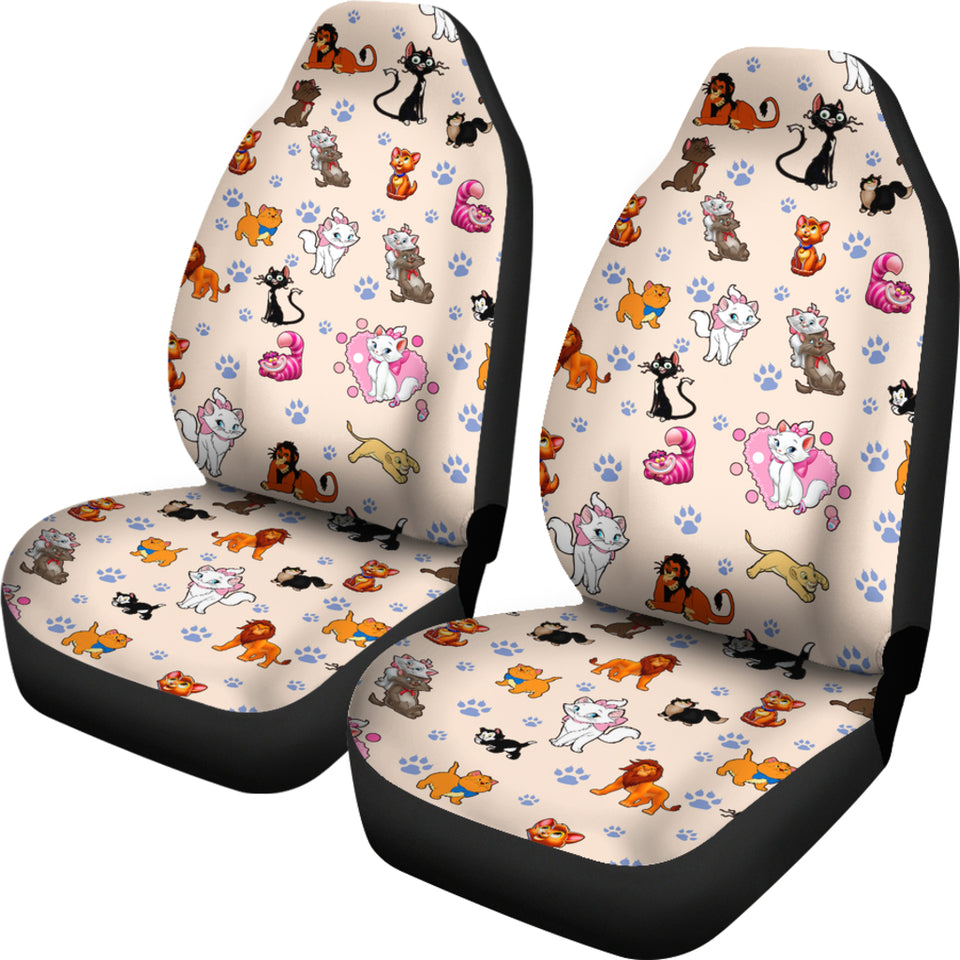 car seat covers with cats on them