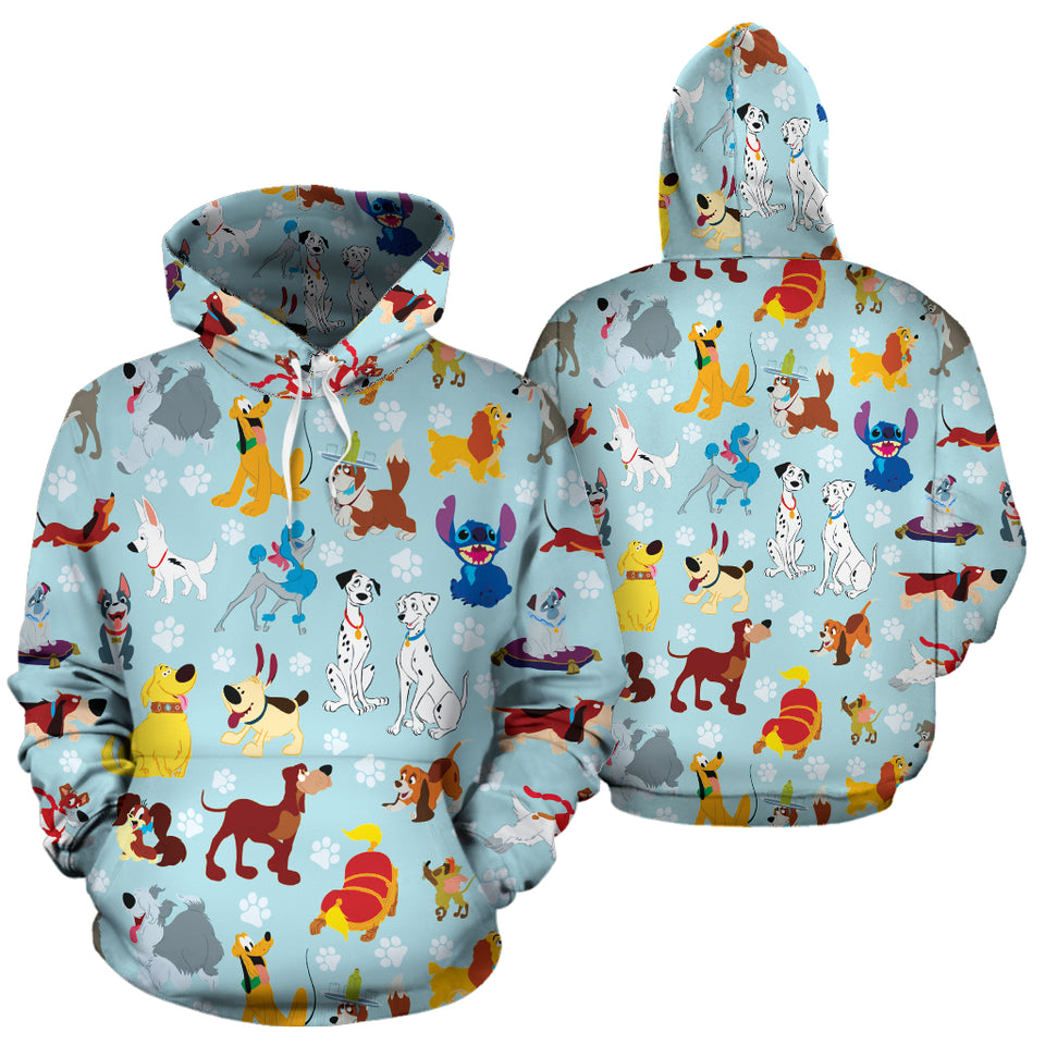 DN Dogs All Over Hoodie – Vepats.com 