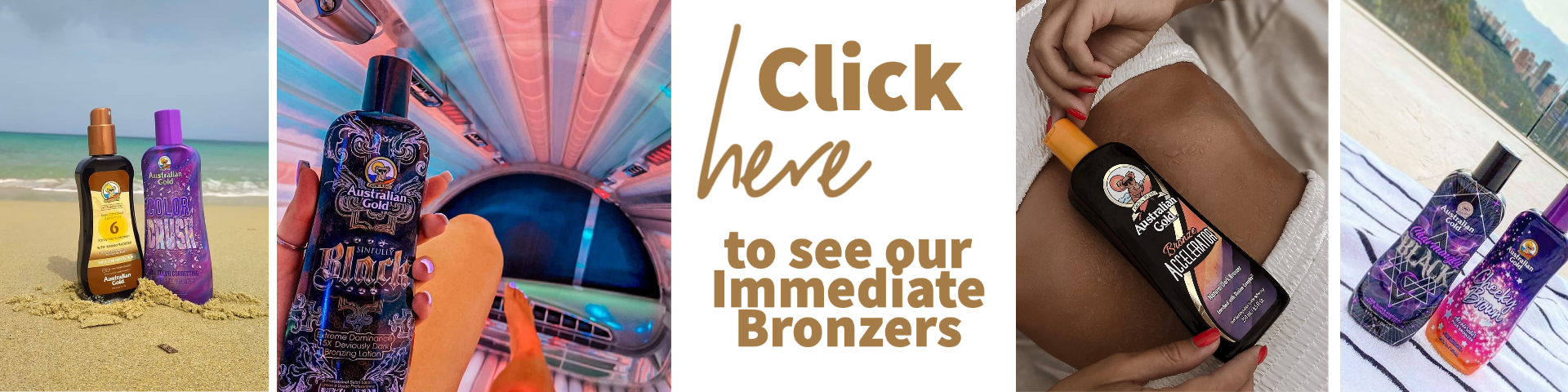 australian gold immediate bronzer tanning lotions