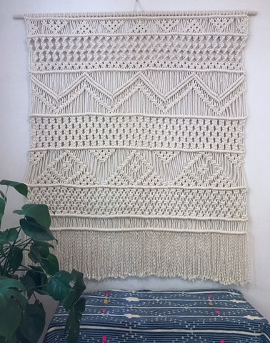 large wall hanging