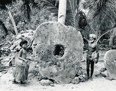 Rai Stones on the Island of Yap