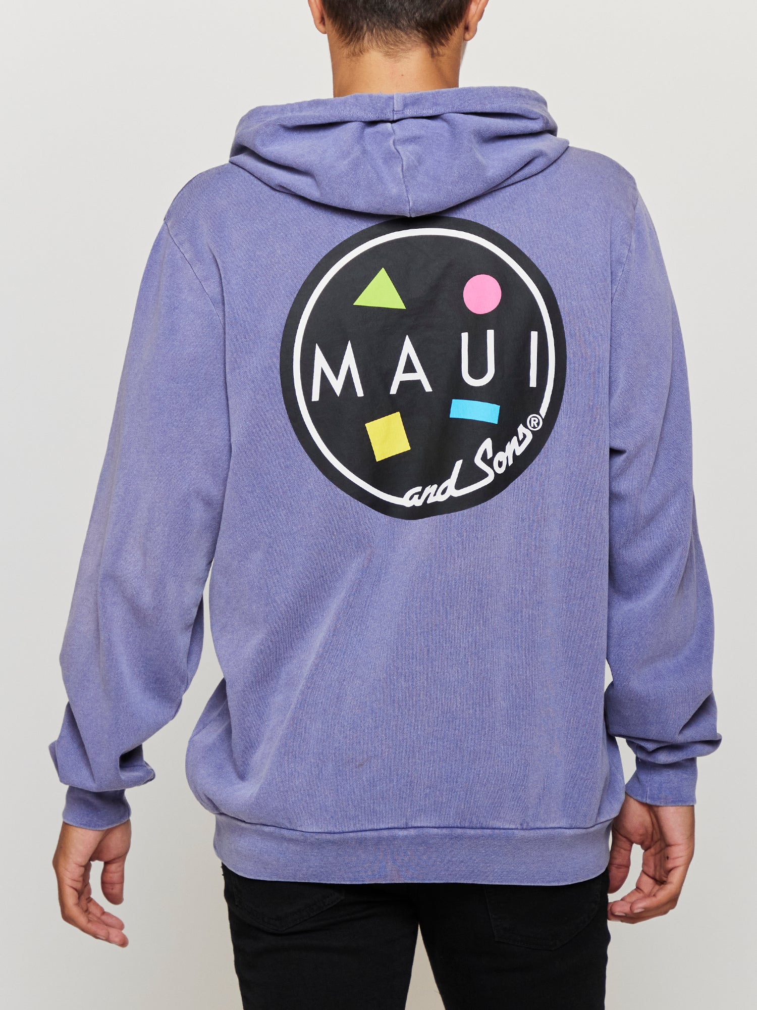 Maui and Sons Cookie Logo Men's Unisex Neon Pink T-shirt