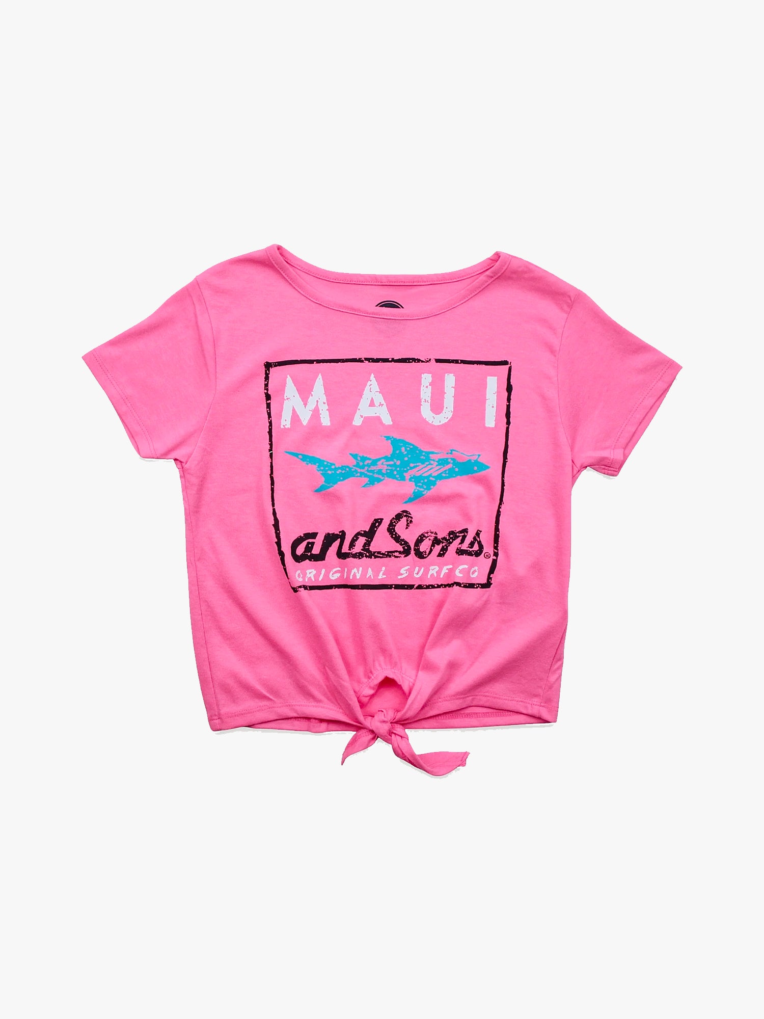 Girls Flo-Ever Tie Front Tee