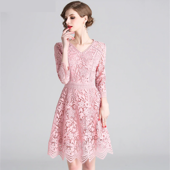 lace dress elegant