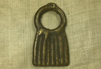 Very Cool Ethiopian Bronze or Brass Pendant