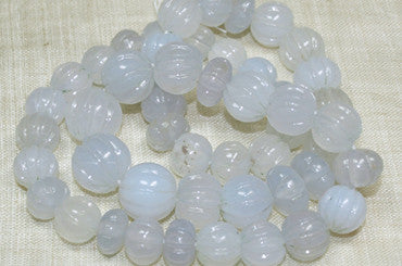 chalcedony beads