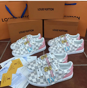 louis vuitton damier azur shoes