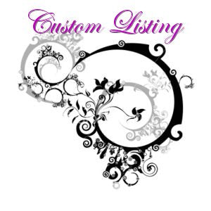 Custom order for Yvonne