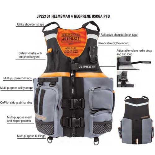 life jacket with side handles