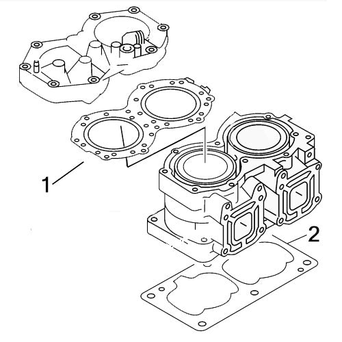 Yamaha 1100 WaveRaider '95-96, WaveVenture '96-97 Individual