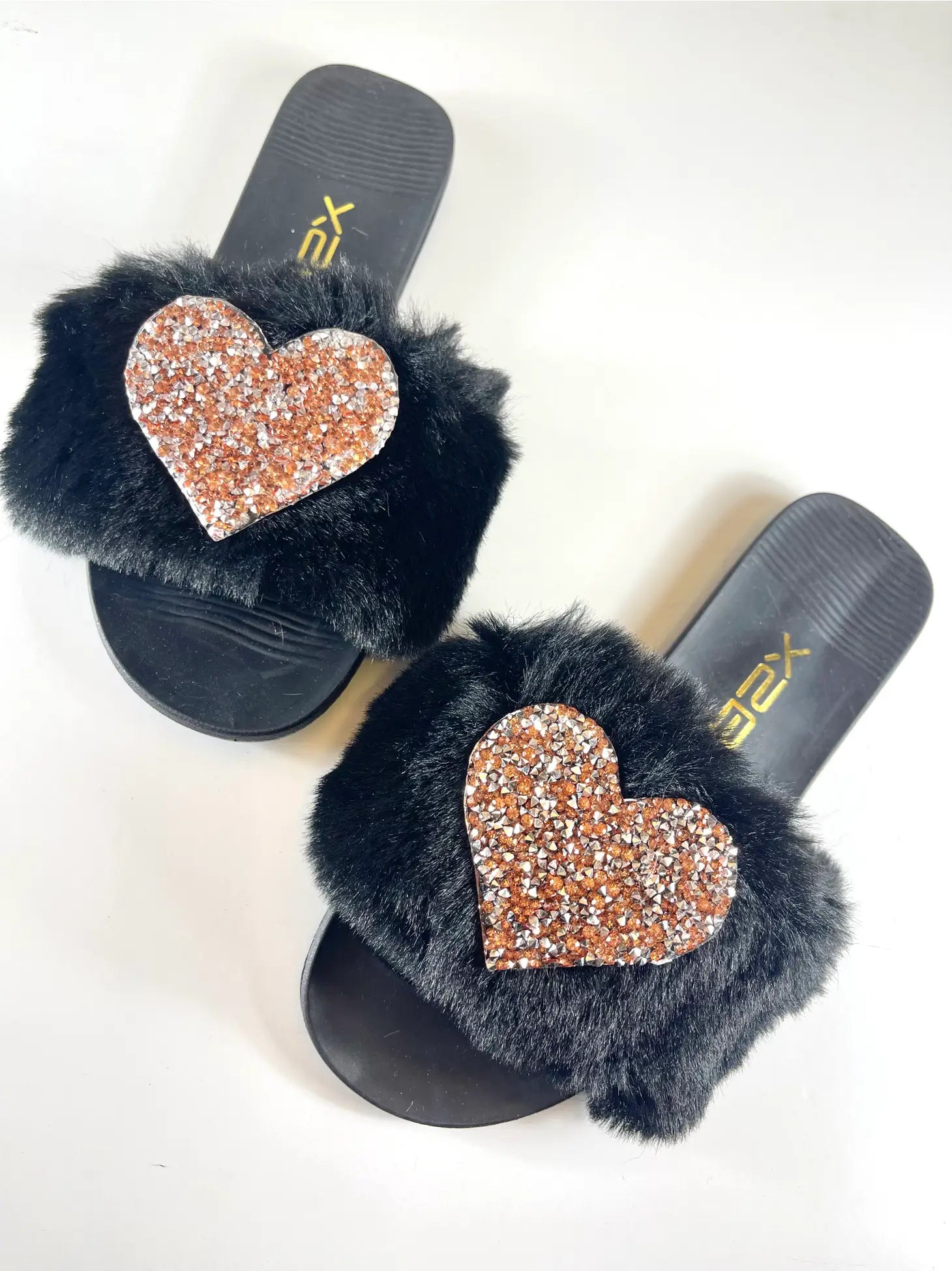 FUZZY HEART SLIDES