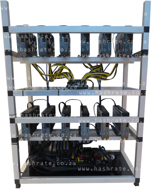 crypto mining rig plug and play